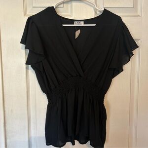 Jon & Anna Contemporary Black Top